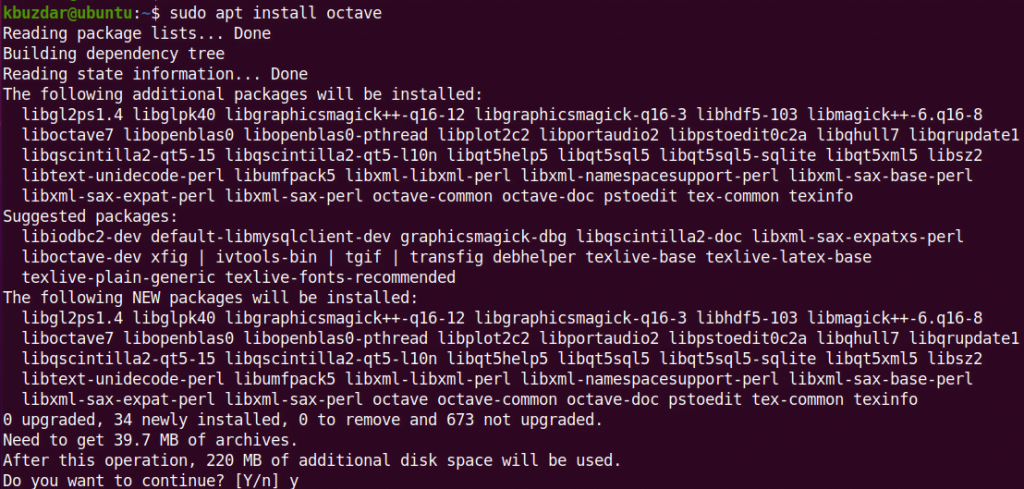 How to Install GNU Octave on Ubuntu 60