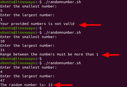 Generating Random Numbers From Linux Terminal 5 Generating random numbers from linux terminal 5