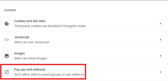 How To Stop The Redirects On Google Chrome 3 How to stop the redirects on google chrome 3