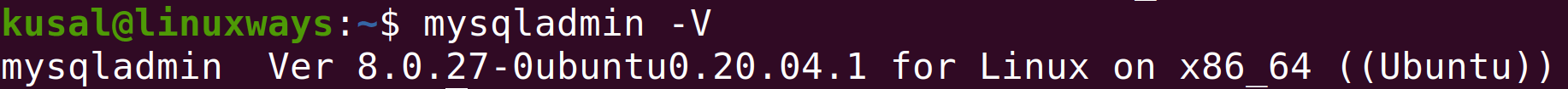 Ways To Check Mysql Version In Linux 3 Ways to check mysql version in linux 3