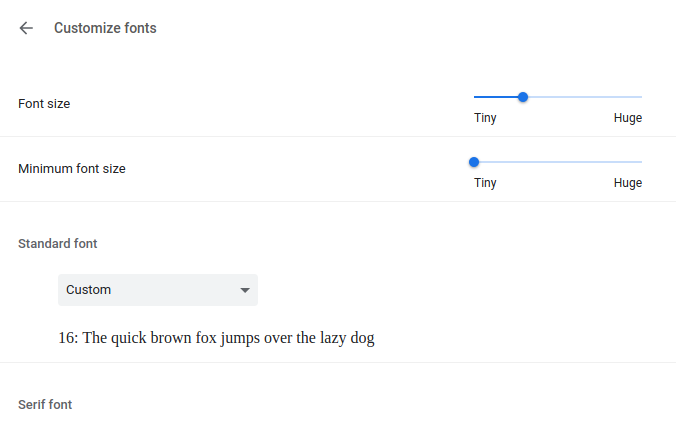 How To Customize The Fonts In Google Chrome 3 How to customize the fonts in google chrome 3
