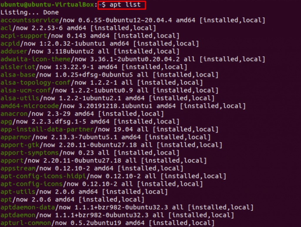 How to search for ubuntu packages