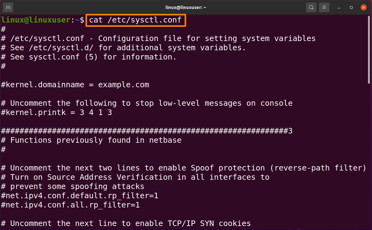 Where Is The Configuration Data Stored In Linux 5 Text description automatically generated