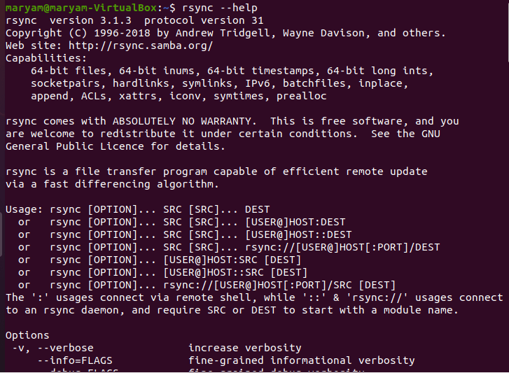How To Use Rsync 23 How to use rsync 23
