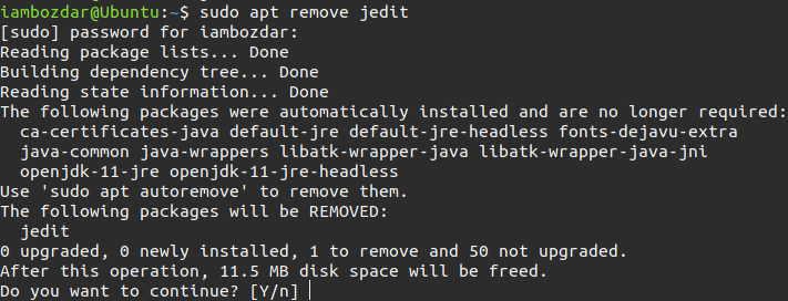 How To Install Jedit Development Environment On Ubuntu 5 Uninstall jedit