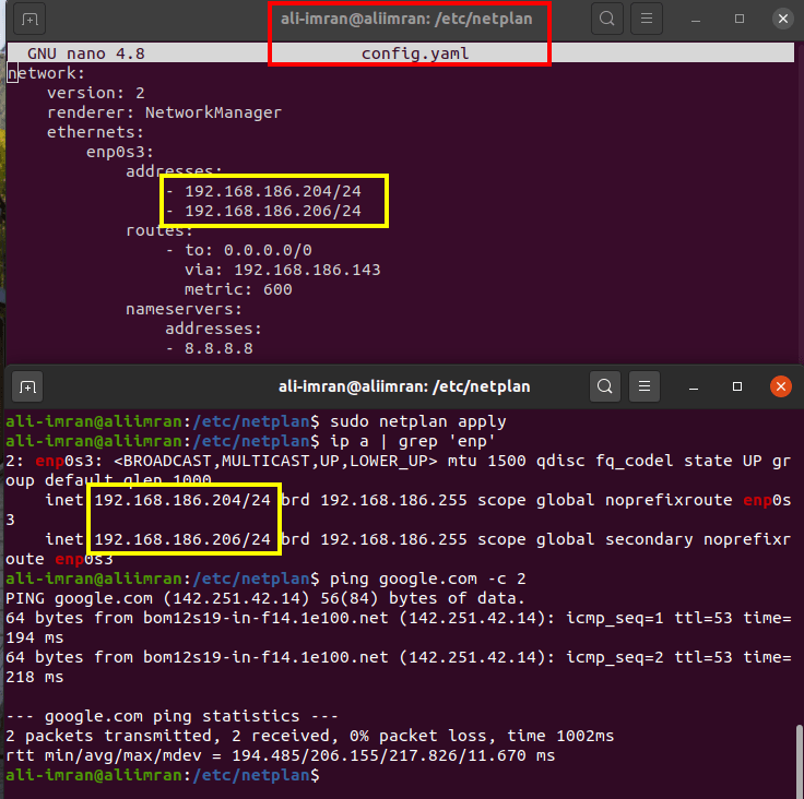 How To Configure Static Ip Using Netplan 4 How to configure static ip using netplan 4