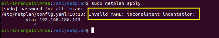 How To Configure Static Ip Using Netplan 6 How to configure static ip using netplan 6