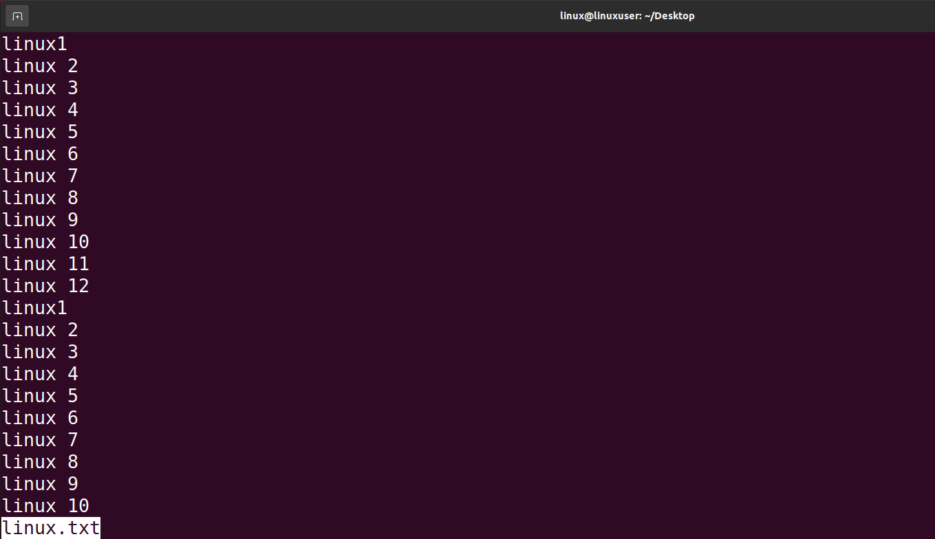 How To Display Data From A Text File In Linux 9 How to display data from a text file in linux 9