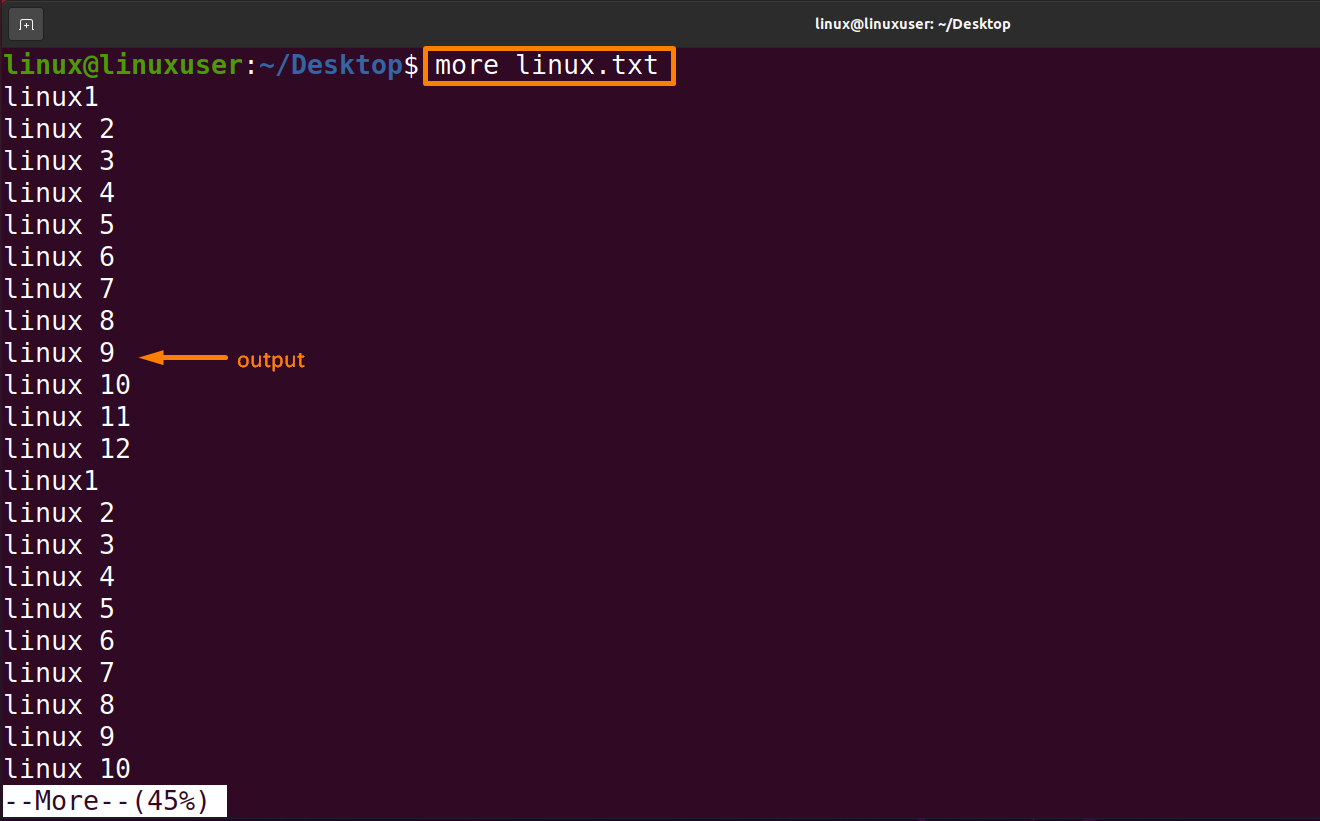 How To Display Data From A Text File In Linux 13 How to display data from a text file in linux 13