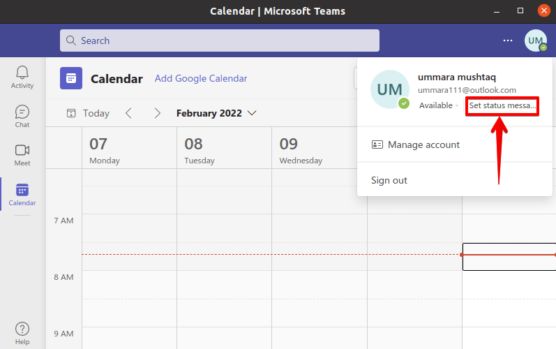 How To Change Status On Microsoft Teams 2 How to change status on microsoft teams 2
