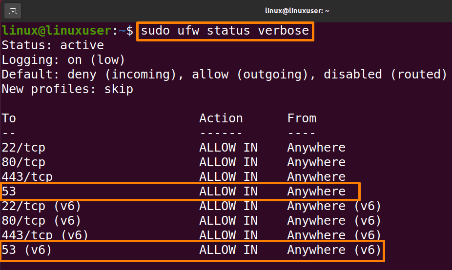 How To Open A Port On Ubuntu 20.04 10 A picture containing diagram description automatically generated