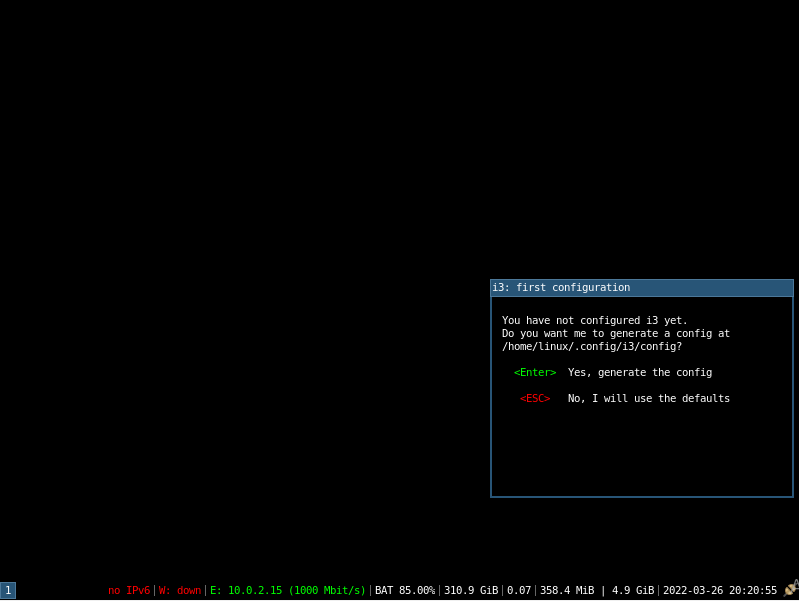 How To Install I3 On Ubuntu 5 Graphical user interface, text description automatically generated