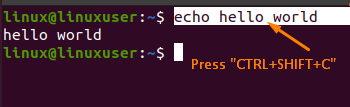 How To Copy And Paste In Ubuntu 10 Text description automatically generated