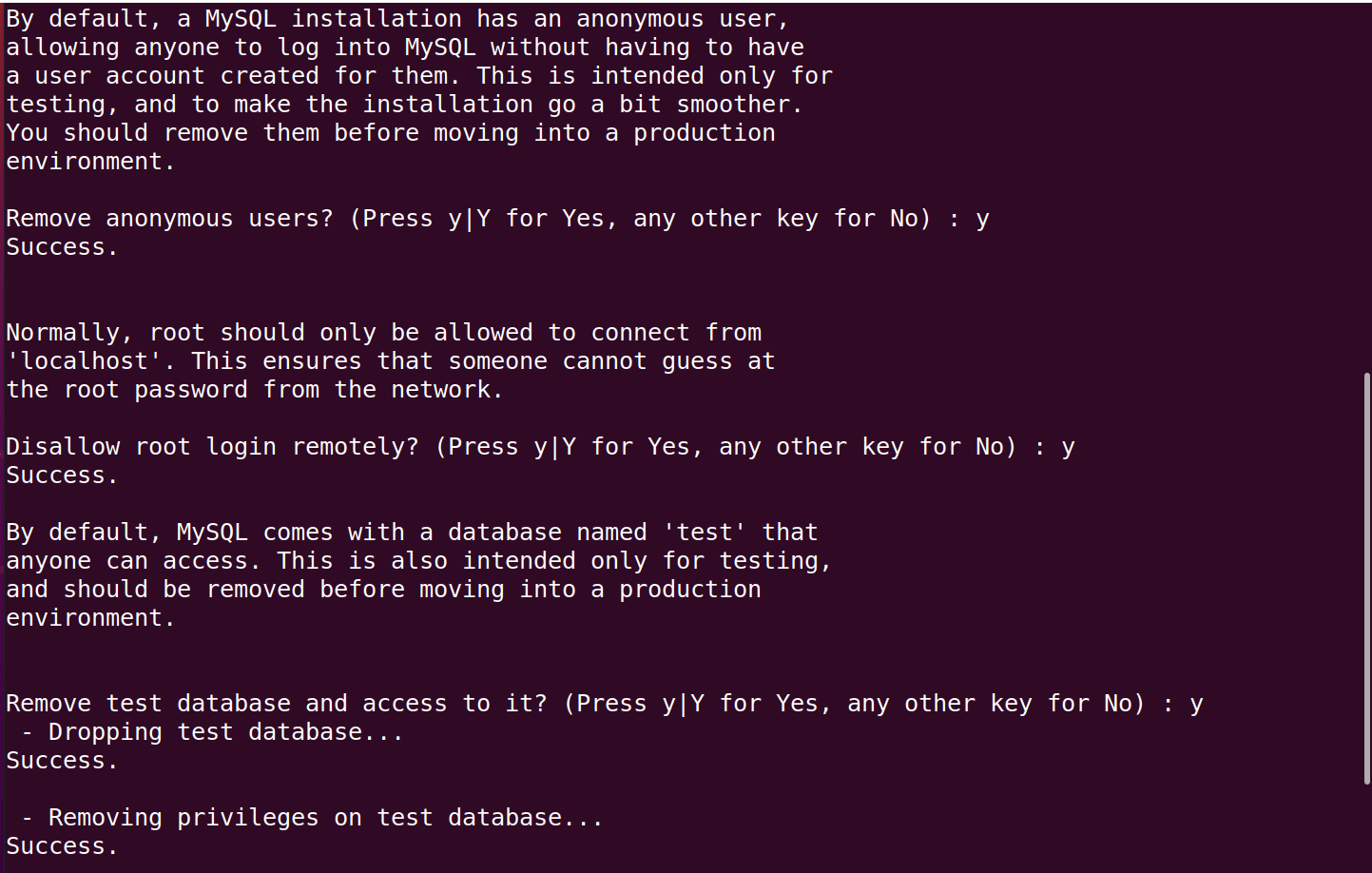 How To Install Mysql On Ubuntu 6 Text description automatically generated