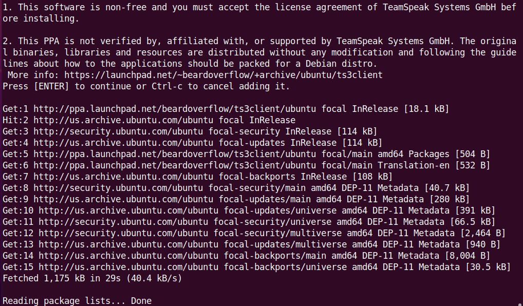 How To Install Teamspeak Client On Ubuntu 4 How to install teamspeak client on ubuntu 4