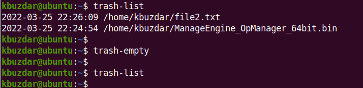 How To Empty Trash In Ubuntu From Command Line 3 How to empty trash in ubuntu from command line 3