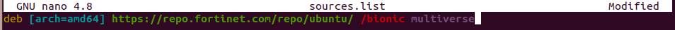 How to Install FortiClient VPN on Ubuntu 20.04 LTS 6