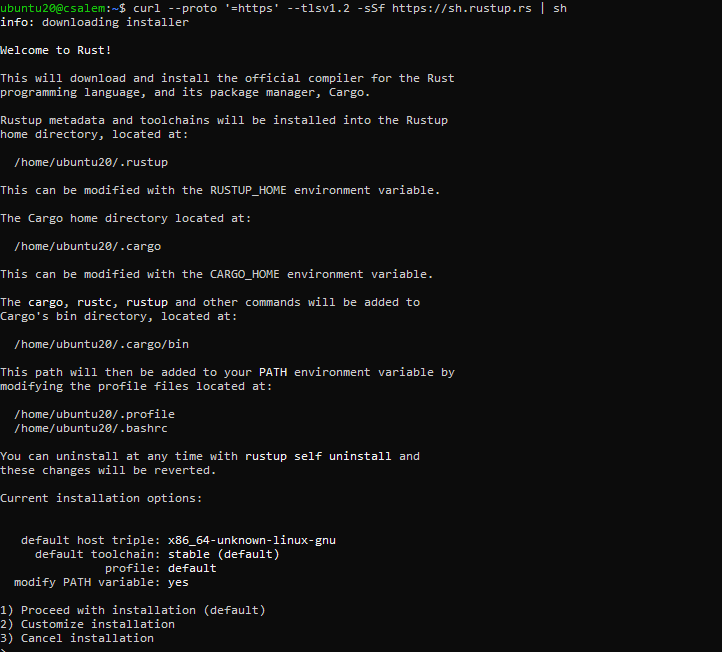 How To Install Rust On Ubuntu 2 How to install rust on ubuntu 2