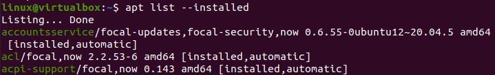 Apt List Installed Packages 4 Apt list installed packages 4