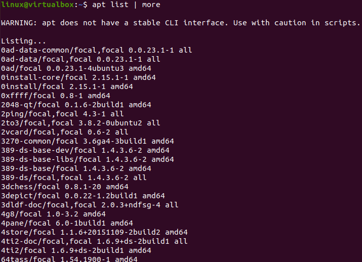 Apt List Installed Packages 7 Apt list installed packages 7