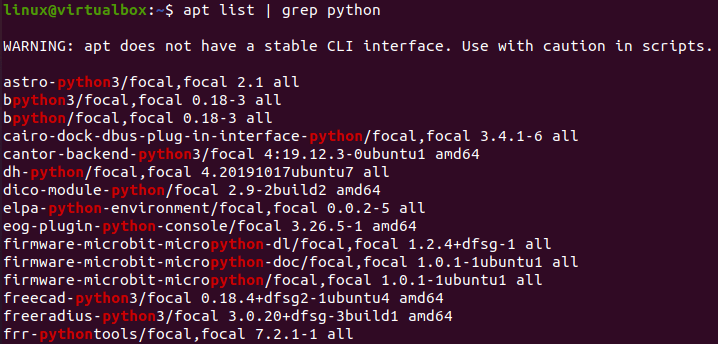 Apt List Installed Packages 10 Apt list installed packages 10