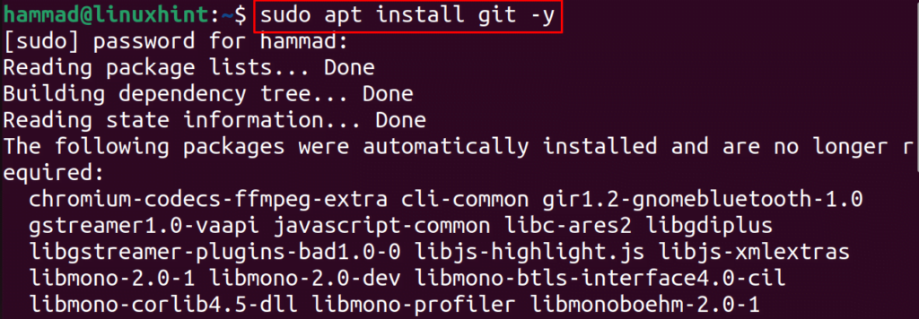 How to install and configure git on ubuntu 22. 04 (jammy jellyfish)