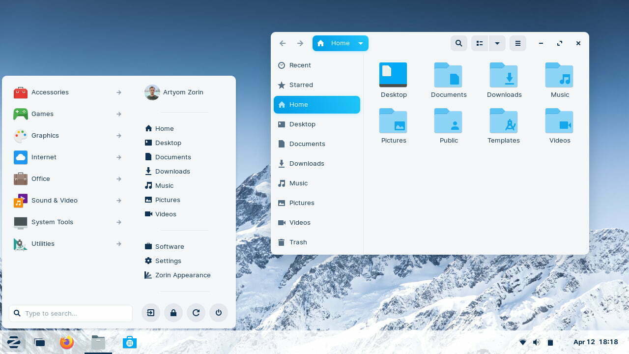 Best Linux Distros For 2022 4 Graphical user interface, application description automatically generated