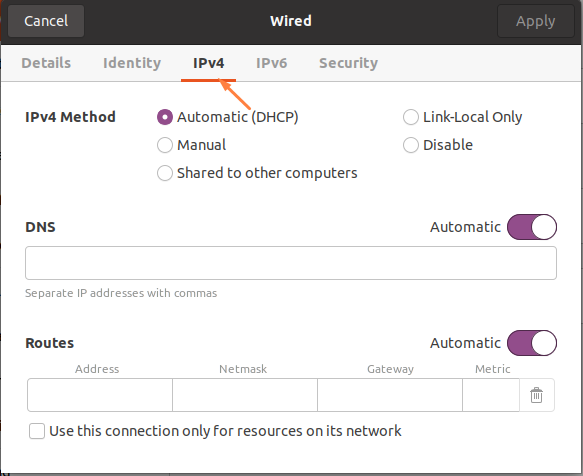 How To Change The Ip Address In Ubuntu 9 Graphical user interface, text, application, email description automatically generated