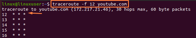How To Install The Traceroute On Ubuntu 8 Text description automatically generated