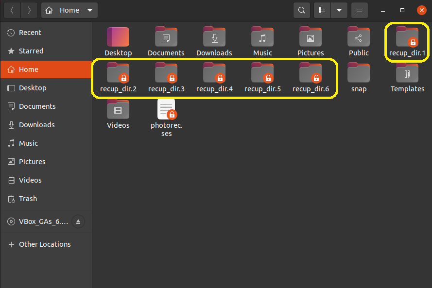 Photorec: Recovering Deleted Files On Ubuntu 6 Untitled4