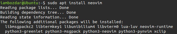 How To Install Neovim Editor On Ubuntu 22.04 Lts 2 How to install neovim editor on ubuntu 22. 04 lts 2