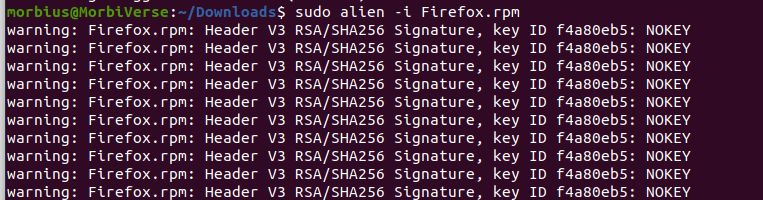 Installing Rpm On Ubuntu 6 Installing rpm on ubuntu 6