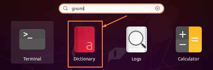 Best Dictionary Apps For Ubuntu 4 Graphical user interface, application description automatically generated