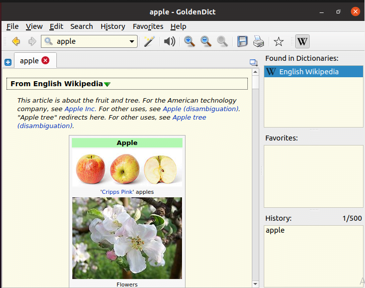 Best Dictionary Apps For Ubuntu 11 Graphical user interface description automatically generated