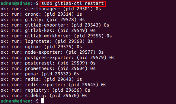 Install Gitlab On Ubuntu 22.04 17 Text description automatically generated