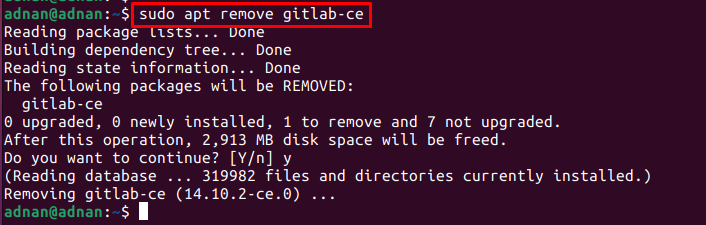 Install Gitlab On Ubuntu 22.04 18 Text description automatically generated