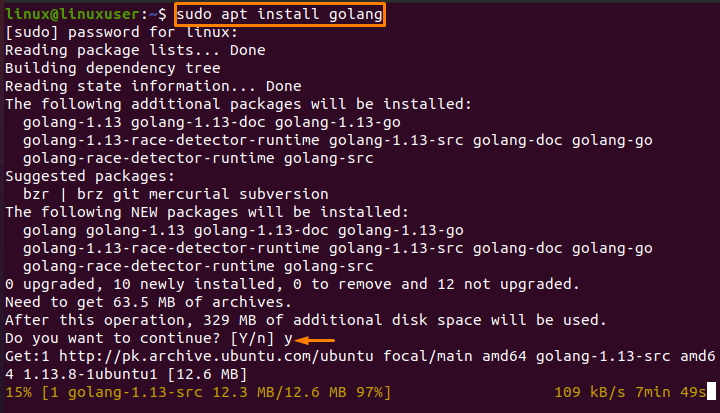 How To Install Golang In Ubuntu 2 Text description automatically generated