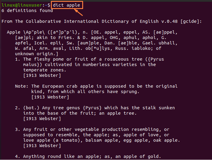 Best Dictionary Apps For Ubuntu 2 Text description automatically generated