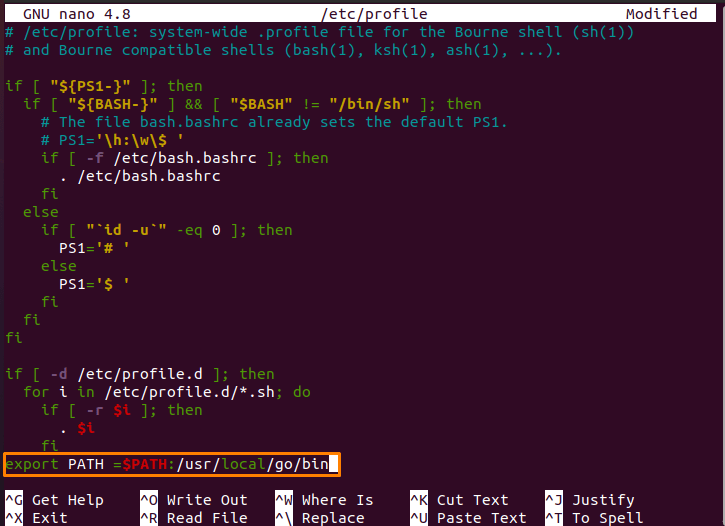 How To Install Golang In Ubuntu 6 Text description automatically generated