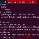 Installing vue. Js on ubuntu 22. 04