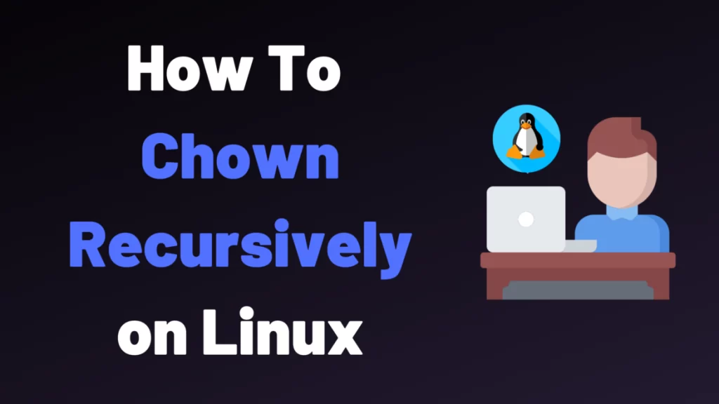 How to chown recursively on linux server