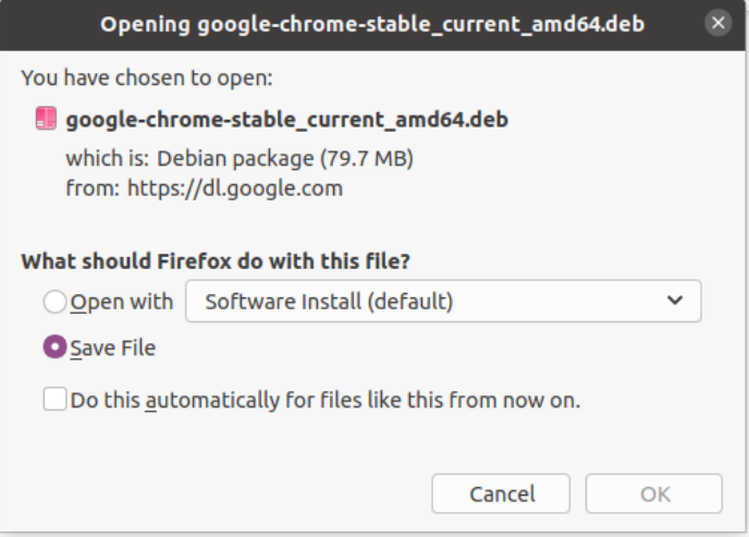 How To Make Chrome Default Browser On Ubuntu 6 Graphical user interface, text, application description automatically generated