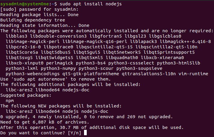 How to Check Node.JS Version in Ubuntu 62