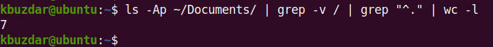 How To Count Files In A Directory And Its Subdirectories In Linux 9 How to count files in a directory and its subdirectories in linux 9