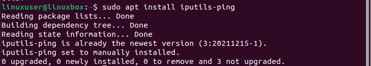 Ping Command In Ubuntu 22.04 2 Ping command in ubuntu 22. 04 2