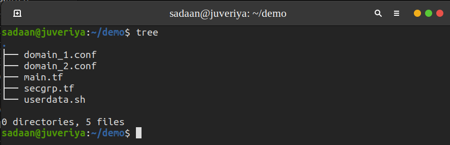 How to set up apache virtual hosts on ubuntu ec2 instance using terraform