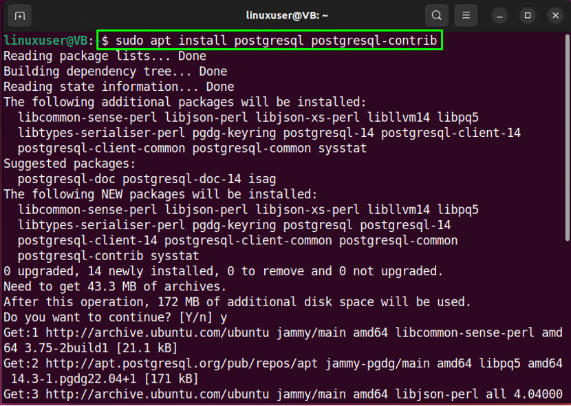 How To Install And Set Up Postgresql Database On Ubuntu 22.04 2 How to install and set up postgresql database on ubuntu 22. 04 2