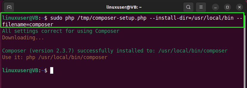 How To Install And Use Php Composer On Ubuntu 22.04 7 How to install and use php composer on ubuntu 22. 04 7