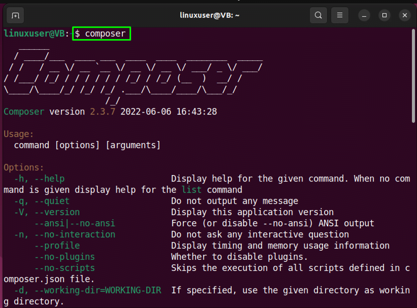 How To Install And Use Php Composer On Ubuntu 22.04 8 How to install and use php composer on ubuntu 22. 04 8