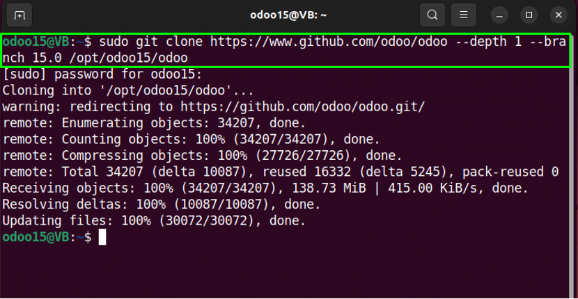 How To Install Odoo 15 On Ubuntu 22.04 16 How to install odoo 15 on ubuntu 22. 04 16